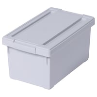 収納ケースいれと庫interiorSグレー×2