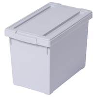 天馬 収納ケース いれと庫 DVD ゲーム interior M 幅17.5×奥行30×高さ21cm グレー