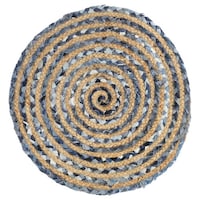 玄関マット ラウンド うずまき