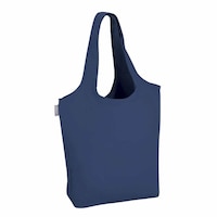 サーモス サーモス エコバッグ たたまず丸めるエコバッグ 18L ネイビー