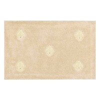 デコール・ミュゼ バスマット エンブレム 約45×70cm ベージュ