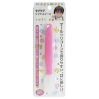 タイガークラウン モグモグソフトスプーン シリコーンゴム製 ピンク