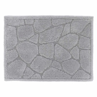 バスマット 乾度良好 ストーン グレー×2