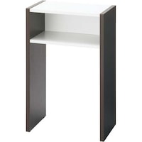 木製テレフォンテーブル ダーク2