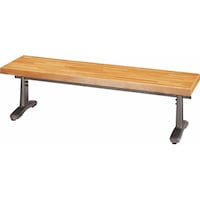 山崎産業 ベンチ YB57LWN 背なし