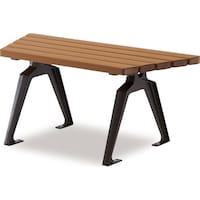 山崎産業 ベンチ YB143LWN900 背なし