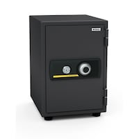 エーコー 家庭用 小型 耐火金庫 ダイヤル式 BSSTA