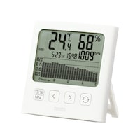 タニタ グラフ付きデジタル温湿度計 アイボリー TTー594