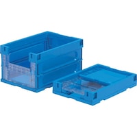 三甲 55382000 オリコンラック28B(短側扉あり) ブルー