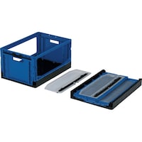 三甲 55967000 マドコンラックEP78B(長側扉有り) ブラック/透明/ブルー