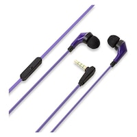 PGA ハンズフリーイヤホン 紫×2