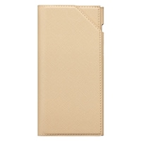 PGA iPhone11 バックフリップケース アイボリー