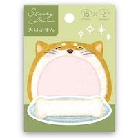 学研ステイフル 大口付箋(しばいぬ)×10