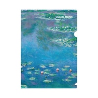 包む クリアホルダー A4 睡蓮 睡蓮×20