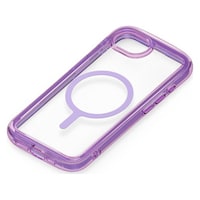 PGA iPhone 16e用 MagSafe対応 エアクッションケース ネオンパープル