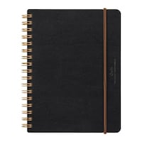 デザインフィル ノート グレインB6黒×3