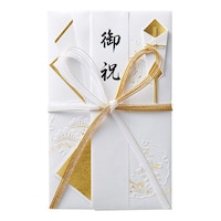 マルアイ 和しぐさ 高級金封 金白花結×3
