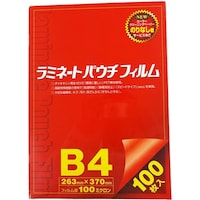 稲進 ラミパック100μ B4サイズ用×2
