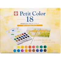 サクラクレパス プチカラー 18色セット×3
