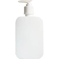 江戸川物産 ポンプ付きボトル 500ml 乳白×5