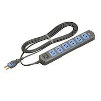 明工社 スパコンセントタップ抜止 6個口 MR7461T3B MR7461T3B 1個