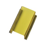 アズワン 80x 40x 30mm スイッチカバー標識(無地・透明黄) EA983E7 EA983E7 1個