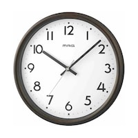 ノア精密 電波掛時計 トルテ ブラウン W768 BRZ W768 BRZ 1個