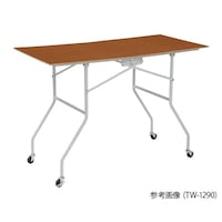 金沢車輌 折りたたみ収納式作業テーブルワゴン 12kg TW1260