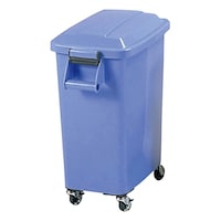 アロン化成 カラーペール(キャスター付き) 45L ブルー CK45
