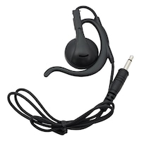 アルインコ 特定小電力トランシーバー ラペルトーク イヤホン(耳かけ型・ストレートケーブル) EME67B