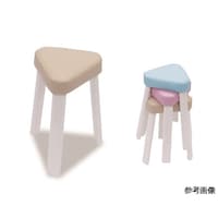 高田ベッド さんかくスツール 幅28×奥行24×高さ45 黒 TB1667 1台