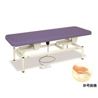 高田ベッド 有孔電動スリーパー 幅60×長さ180×高さ45ー81 スカイブルー TB1677U 1台