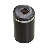 セイワ 車内用品 ソーラーカンアッシュ カーボン柄 ブラック W861 60237878 1個