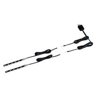 セイワ 車内用品 イルミライト USBブラックライトLEDイルミ2 10cm×2本タイプ フレキシブル USB電源 F342 60237925 1個