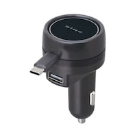 セイワ 車内用品 DCリールチャージャー min