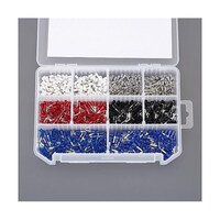 アズワン 0.52.5mm2 フェルール端子セット EA538LG46 EA538LG46 1セット