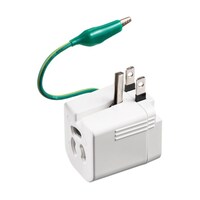 サンワサプライ 温度&電流ヒューズ内蔵アダプタ TAPAD16W