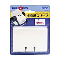 セキセイ 補充用スリーブ 1冊(40枚入) TD8000