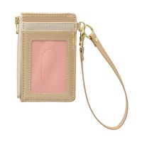 セキセイ ファスナーポケット付きパスケース GD BP570443