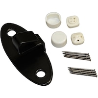 ヒカリ メッシュ ランバスメッシュ 石膏ボード用止め具セット ブラック 1ケース(2セット×5パック入) RMST1