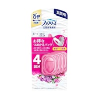 P&G ファブリーズ玄関用消臭剤 スイート・ピオニー&ミュゲ つめかえ 4個パック 60330990 1個