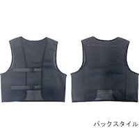 日本緑十字社 保冷剤ハードタイプ1kgを入れるベスト フリーサイズ 414018 414018 1セット