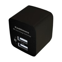 カシムラ AC充電器2.4AUSB2PICBK AJ555 60404765 1個