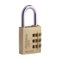 フェデラル ダイヤル式南京錠 本体幅30mm RB30P RB30P 1個