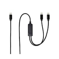 ainex USBC二股充電ケーブル PD100W対応 1.2m UYCCC12P10 60587857 1個