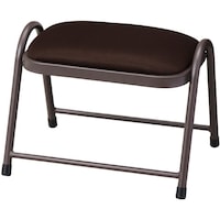 パール金属 パイプ積み重ねスツール メッシュブラウン N7517 60593193 1個