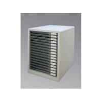 アイリスオーヤマ レターケース 16段 ライトグレー L16SSR