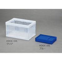アイリスオーヤマ HDOC50L折りたたみコンテナクリア