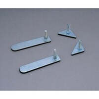 アイリスオーヤマ メタルラックアジャスター 2セット入 MR4BA