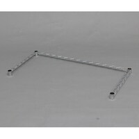 アイリスオーヤマ メタルラックコの字バー MR91BK